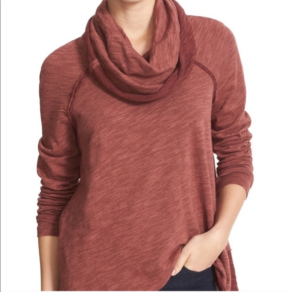 Free People Sweaters - Free People One Body Berry Cocoon Cowlneck Sweater
